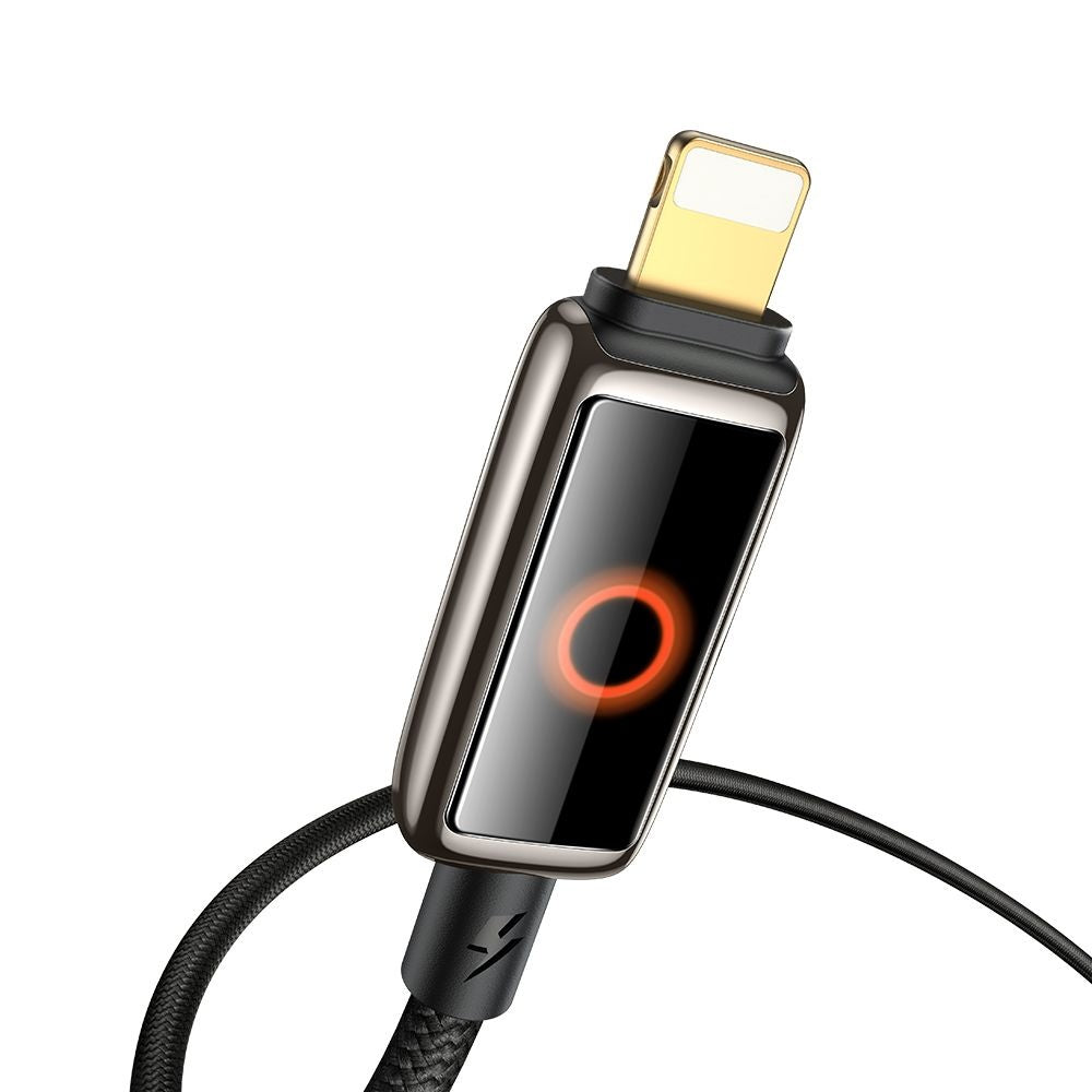 Daten- und Ladekabel USB-C - Lightning McDodo CA-6670 Auto Power Off, 36W, 1.2m, Schwarz