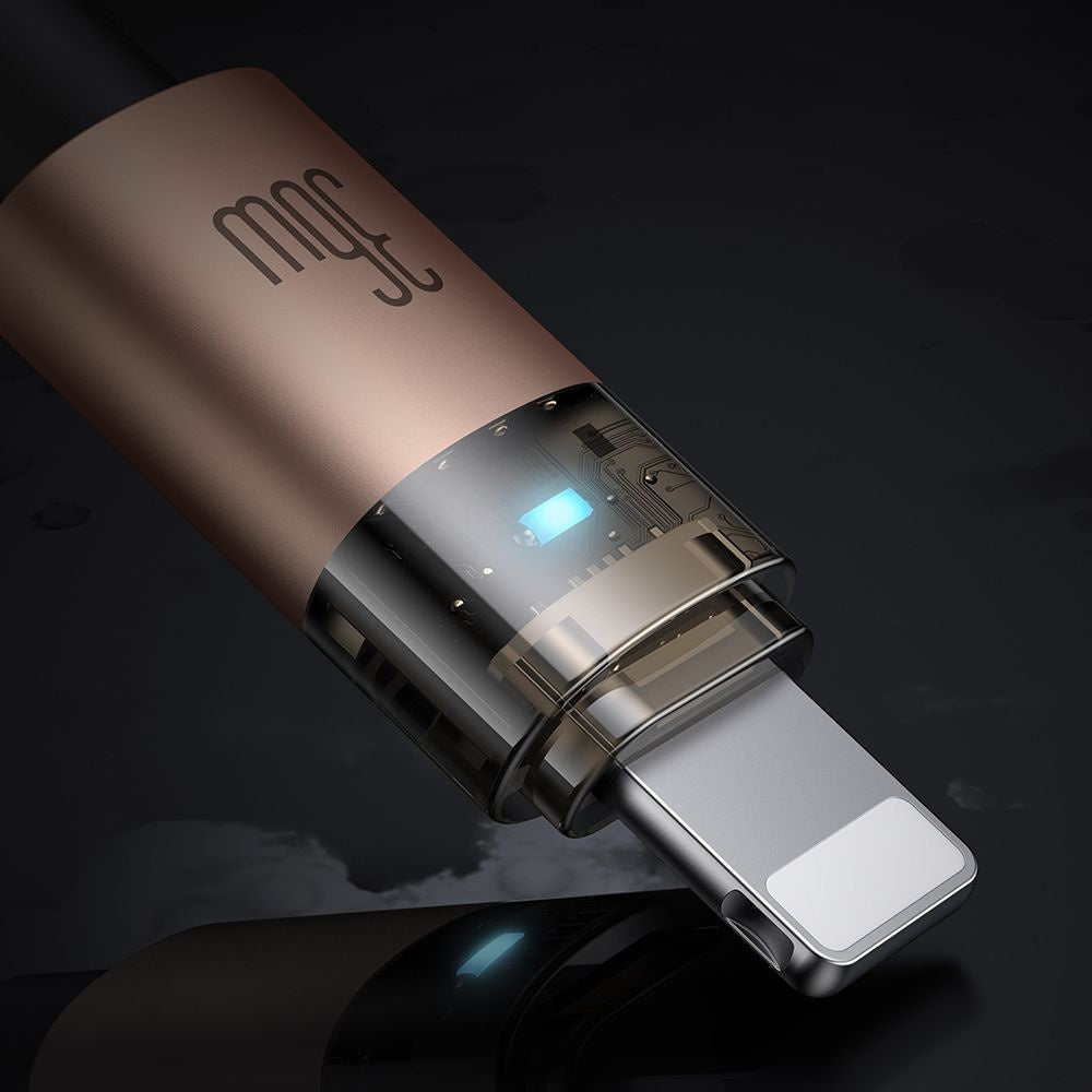 Câble de Données et de Charge USB-C - Lightning McDodo CA-6941, 36W, 1.2m, Doré
