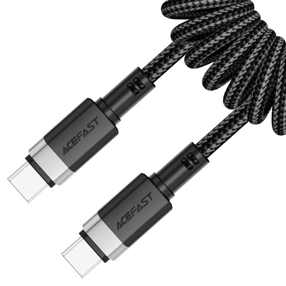 Daten- und Ladekabel USB-C - USB-C Acefast C14-03, 60W, 1,2m, Schwarz