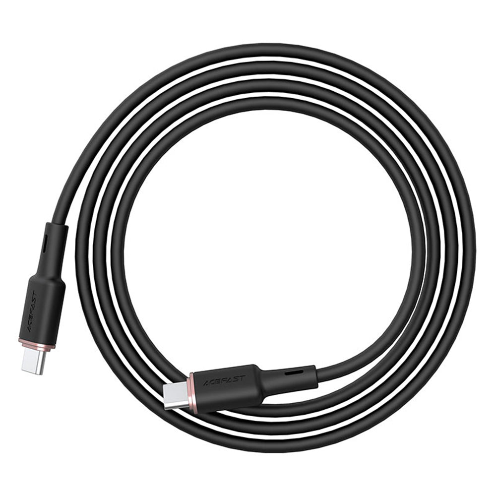 USB-C Data and Charging Cable - USB-C Acefast C2-03, 60W, 1.2m, Black