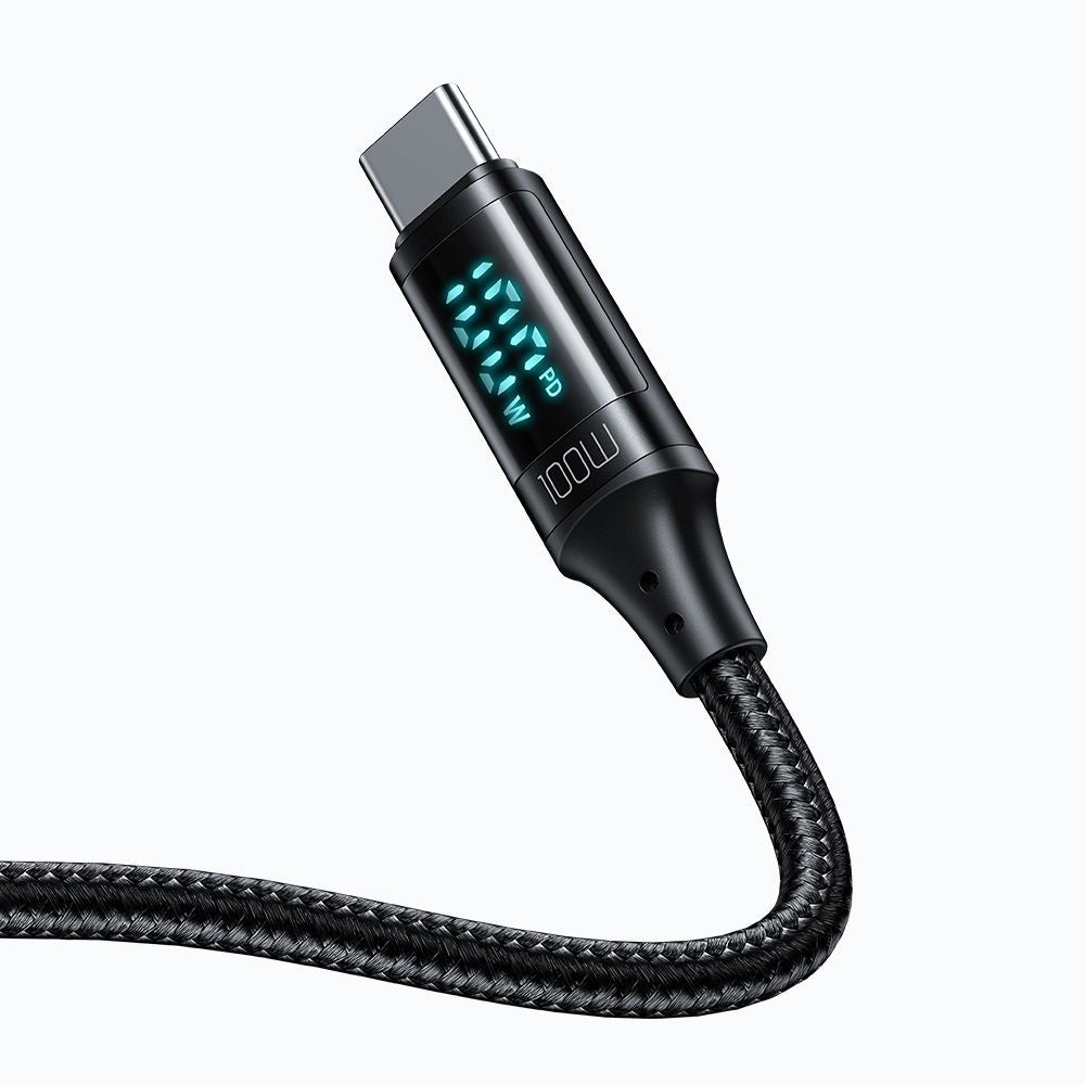 USB-C Data and Charging Cable - USB-C McDodo CA-1100 Display, 100W, 1.2m, Black