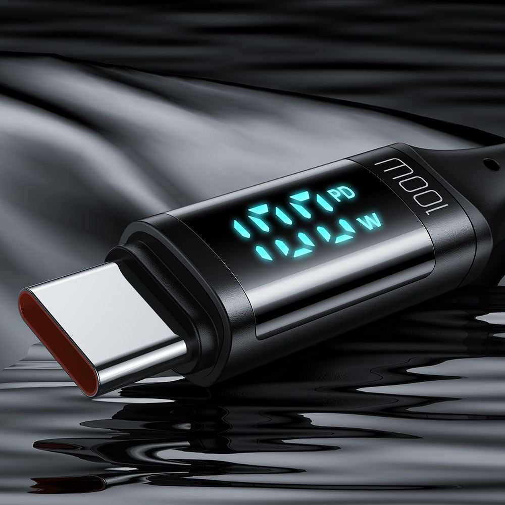 USB-C Data and Charging Cable - USB-C McDodo CA-1100 Display, 100W, 1.2m, Black