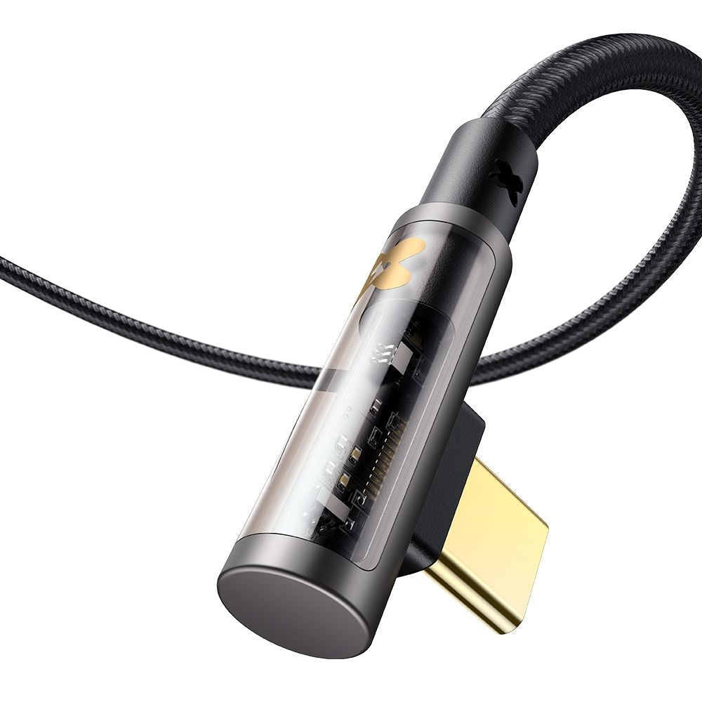 USB-C Daten- und Ladekabel - USB-C McDodo CA-3400 Angled, 100W, 1.2m, Schwarz