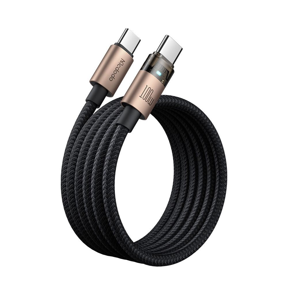 USB-C Data and Charging Cable - USB-C McDodo CA-5581, 100W, 1.2m, Gold