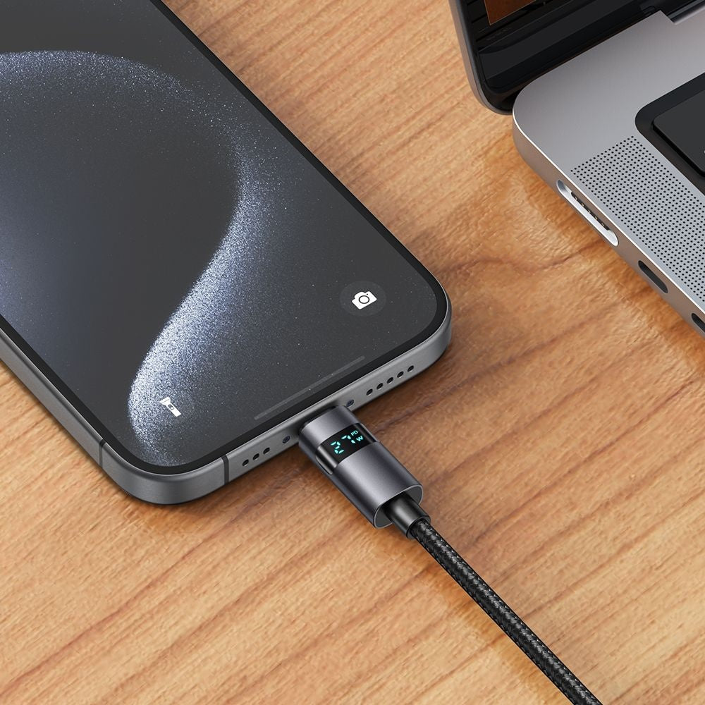 USB-C Daten- und Ladekabel - USB-C McDodo CA-5610 Display, 100W, 1.2m, Schwarz