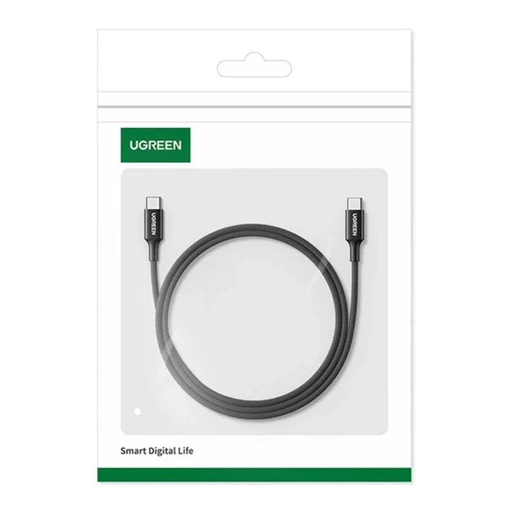 Câble de Données et de Charge USB-C - USB-C UGREEN US557 (15267), 100W, 1m, Blanc