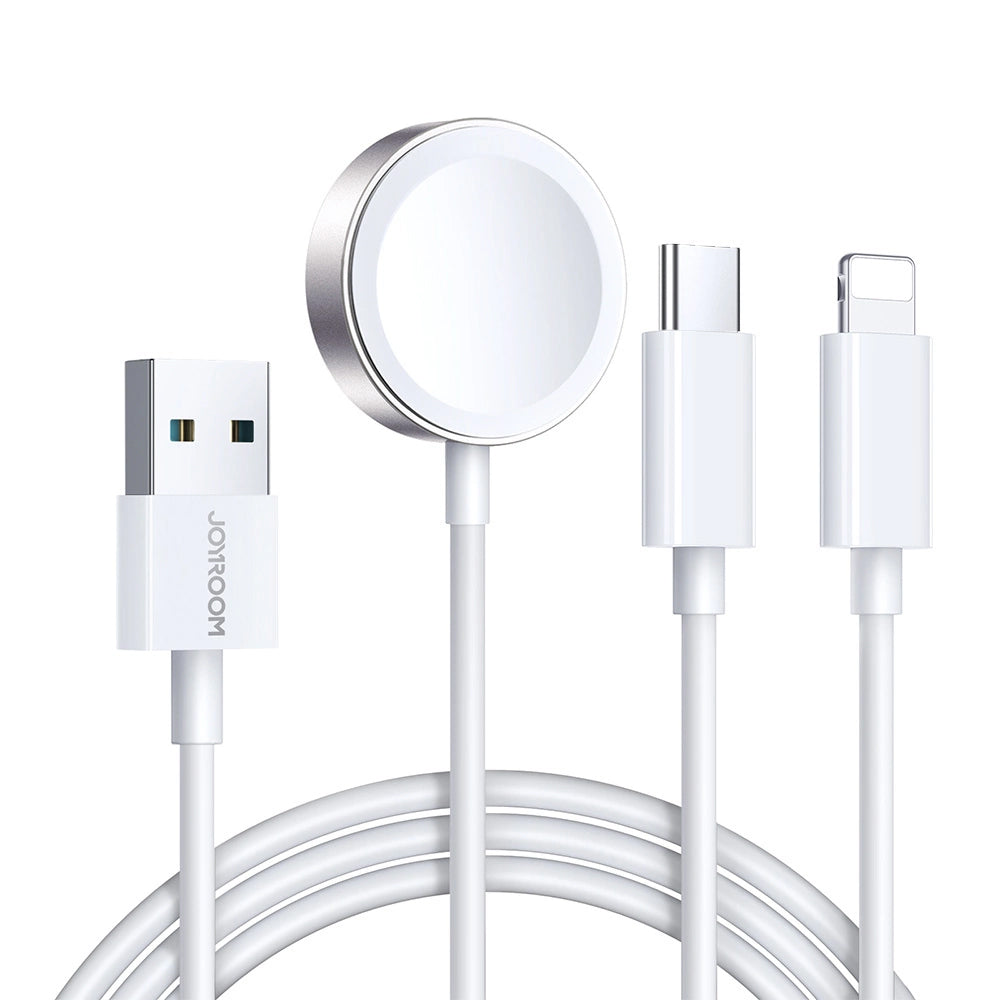 Joyroom S-IW008 Wireless Charger for Apple Watch Series, USB-A, White