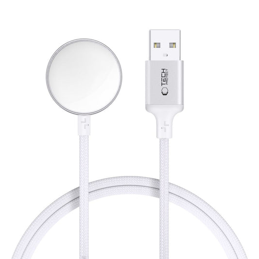 Câble de Chargement Tech-Protect MC02 Ultraboost pour Apple Watch Series, Blanc