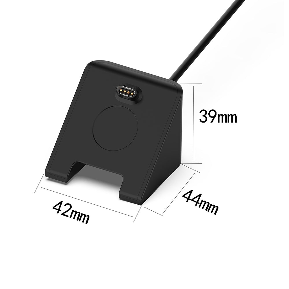 Ladekabel Techsuit TGC3 für Garmin Fenix 5 Plus / 7X / 6X / 6 / 5, USB-A, Schwarz