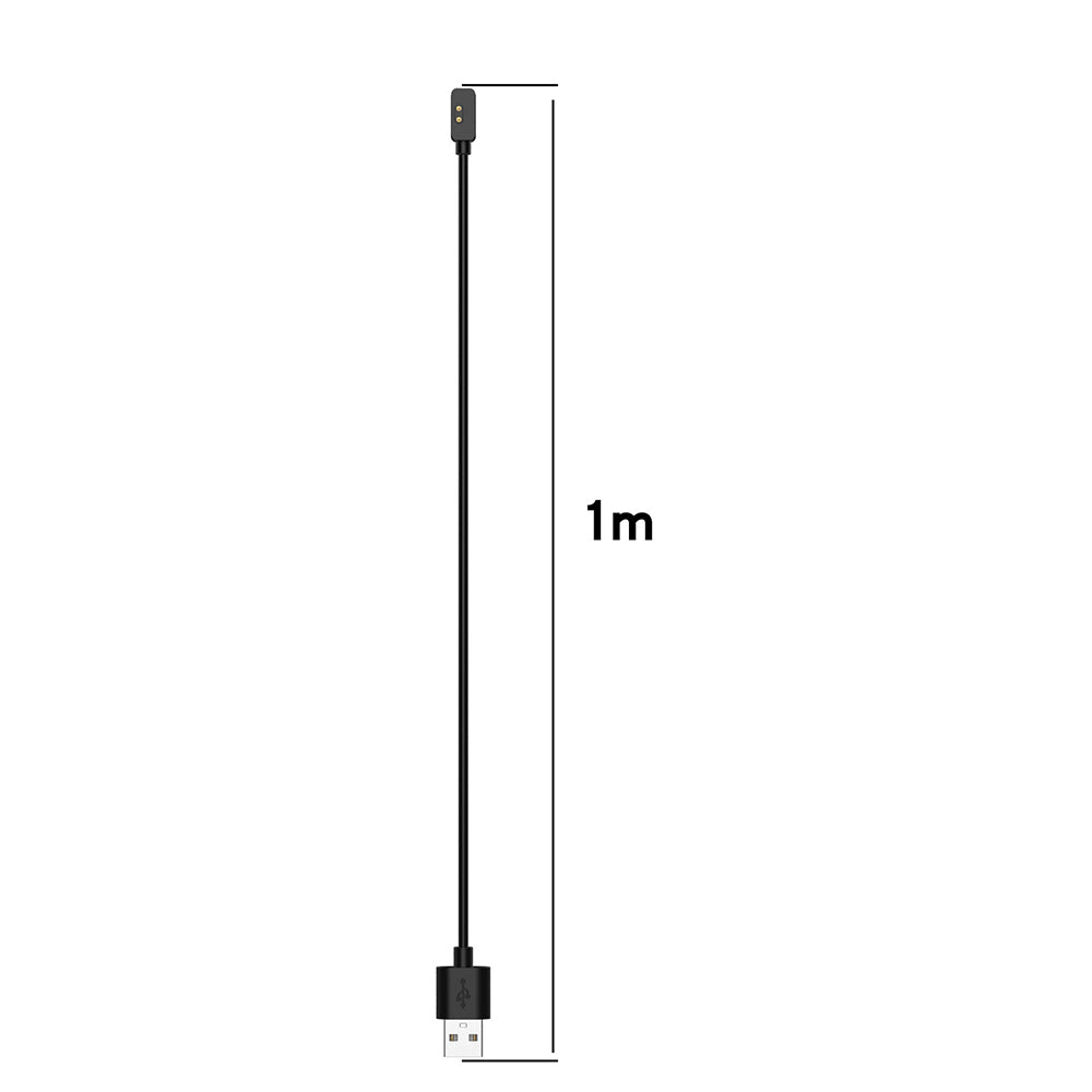 Ladekabel Techsuit TXC2 für Xiaomi Smart Band 7 Pro / Redmi Watch 2 / Watch 2 Lite, USB-A, Schwarz