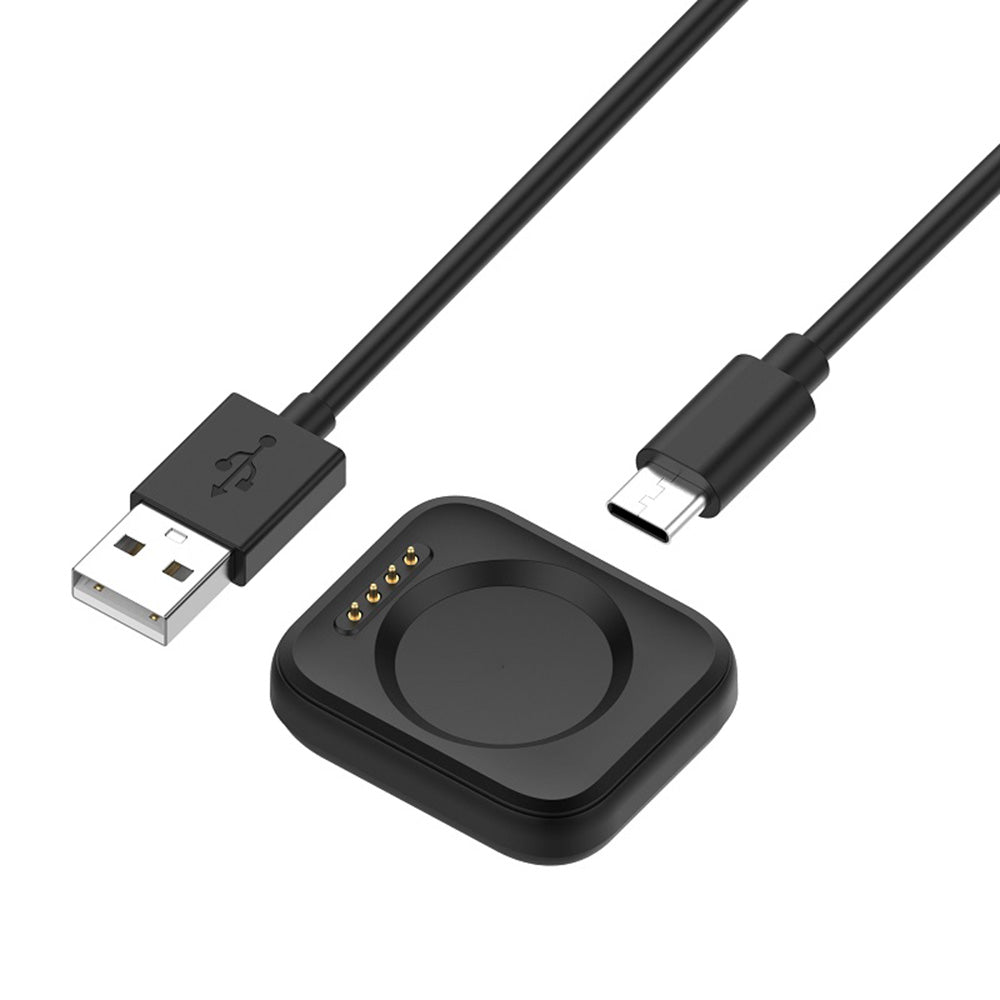 Câble de Chargement Techsuit TXC8 pour Oppo Watch / OnePlus Watch Series, USB-A, Noir