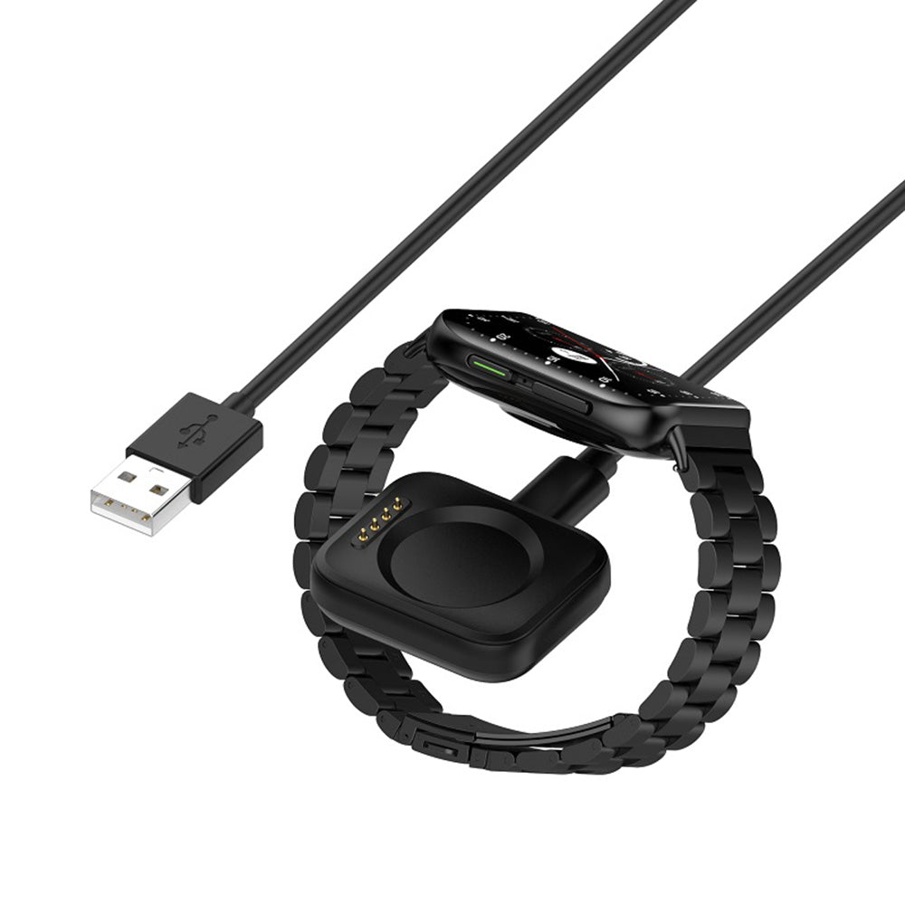 Câble de Chargement Techsuit TXC8 pour Oppo Watch / OnePlus Watch Series, USB-A, Noir