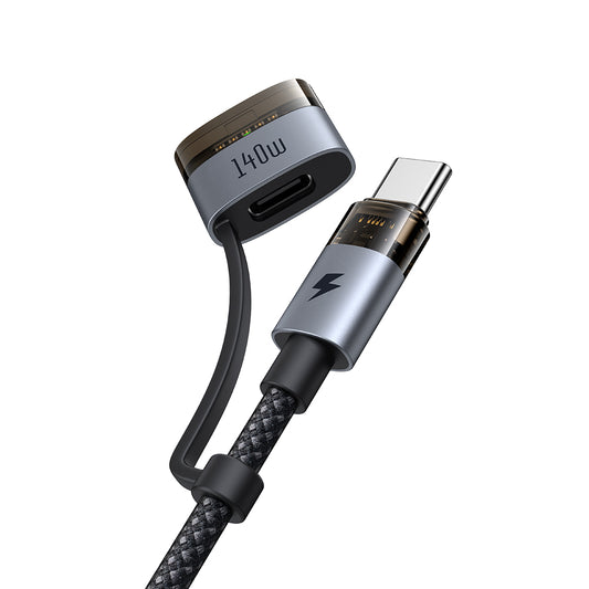 USB-C Ladekabel - USB-C / MagSafe 3 Mcdodo CA-8860, 240W, 2m, Schwarz