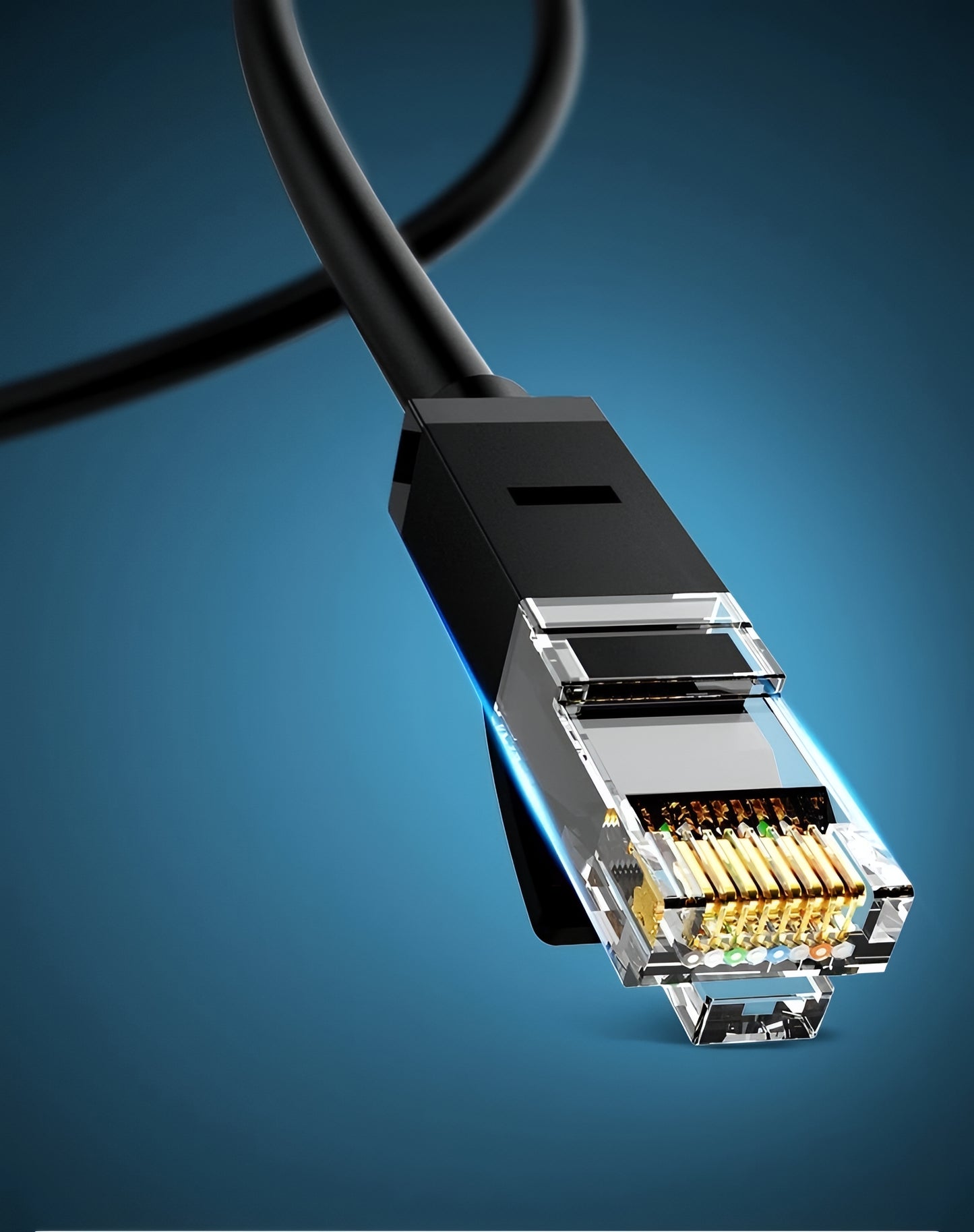 Câble Réseau UGREEN NW102, UTP, Cat6, 5m, Noir