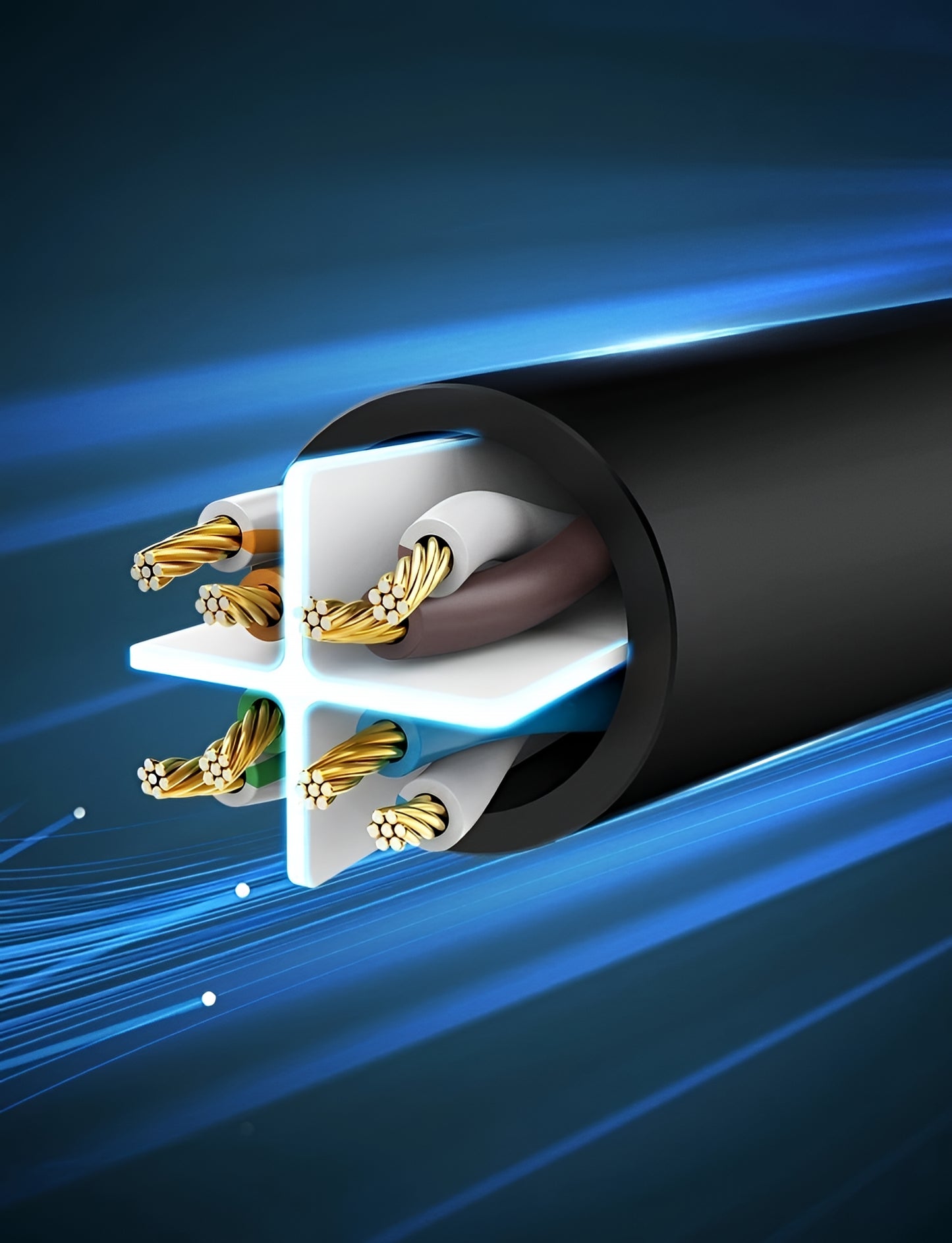 Câble Réseau UGREEN NW102, UTP, Cat6, 5m, Noir