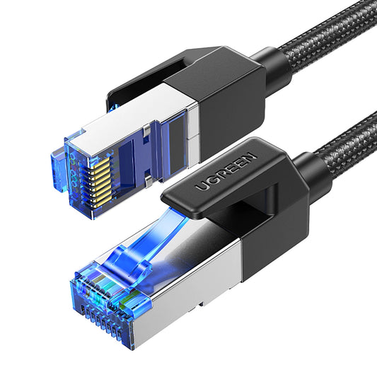 Netzwerkkabel UGREEN NW153, UTP, Cat8, 1,5m, Schwarz