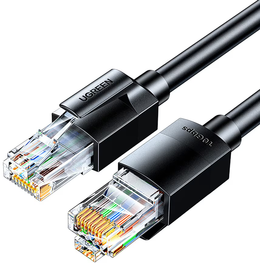 Câble Réseau UGREEN NW316, UTP, Cat6, 8m, Noir