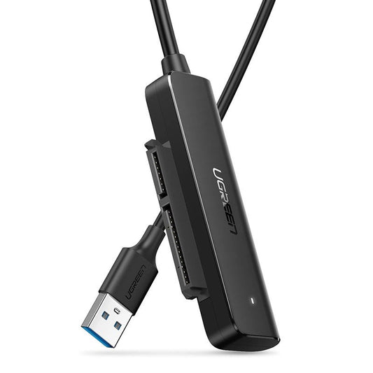 Kabel UGREEN CM321, USB-A 3.0 - SATA 2.5Zoll, 0.5m, Schwarz