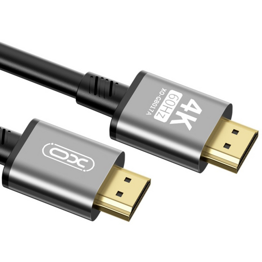 Câble Vidéo XO Design GB017B, HDMI - HDMI, 4K, 5m, Noir