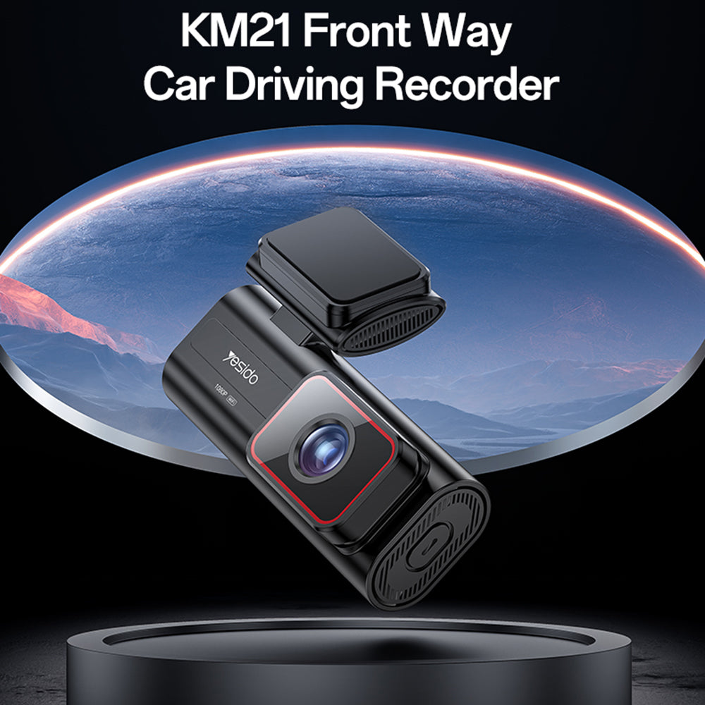 Caméra Auto Yesido KM21, 1080P, Wi-Fi, Affichage 1.47 pouces
