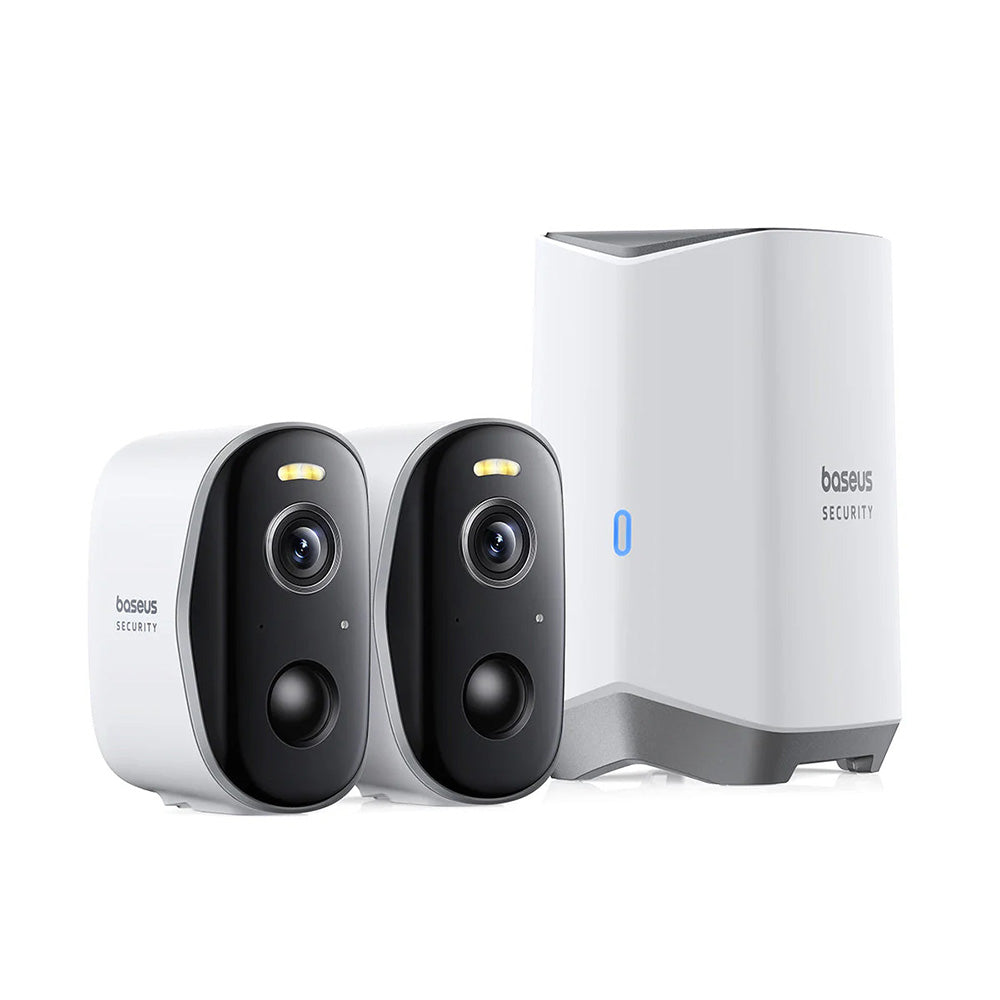 Baseus N1 Überwachungskamera, Wi-Fi, 2K, IP67, Außenbereich, Set 2 Stück A00061900113-01