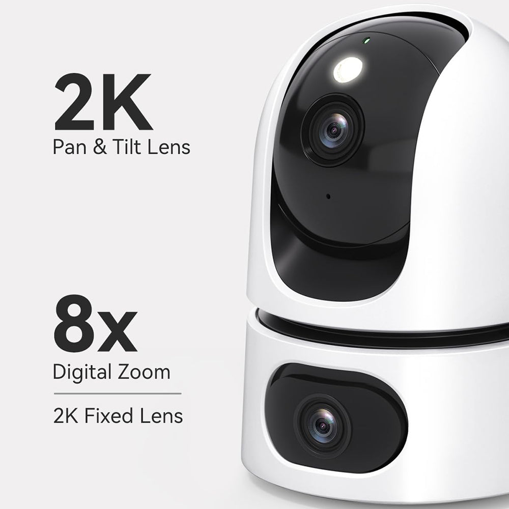 Caméra de Surveillance Imou Ranger Dual, Wi-Fi, 2.8K + 2.8K, Intérieur IPC-S2XP-10M0WED