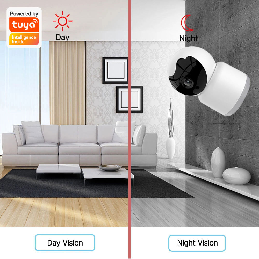 Caméra de Surveillance Techsuit Q15A Baby, Wi-Fi, 1080P, Intérieur
