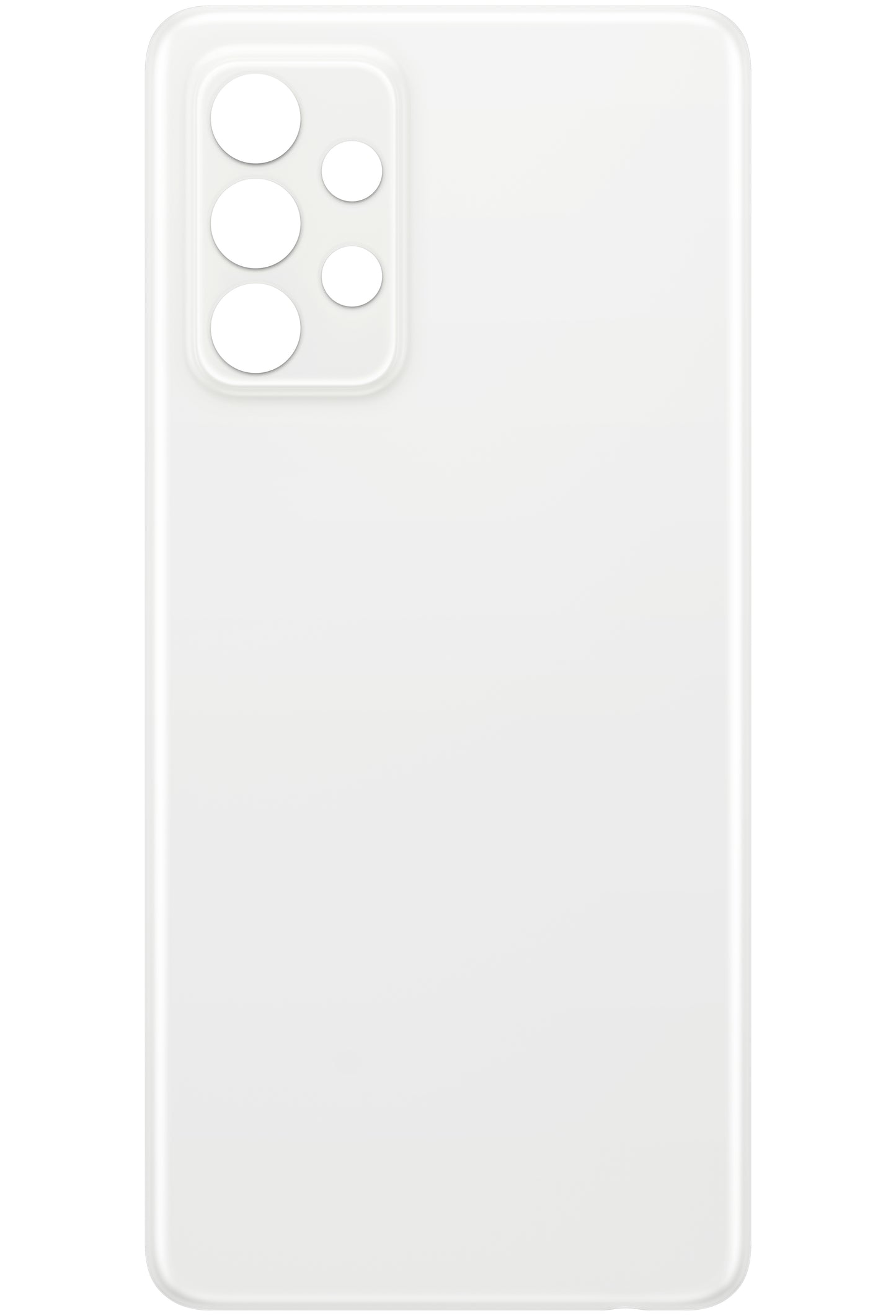 Couvercle de batterie compatible avec Samsung Galaxy A52s 5G A528 / A52 5G A526 / A52 A525, Blanc