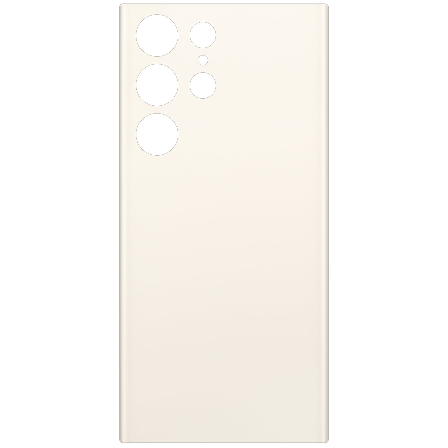 Couvercle de batterie compatible avec Samsung Galaxy S23 Ultra S918, Blanc