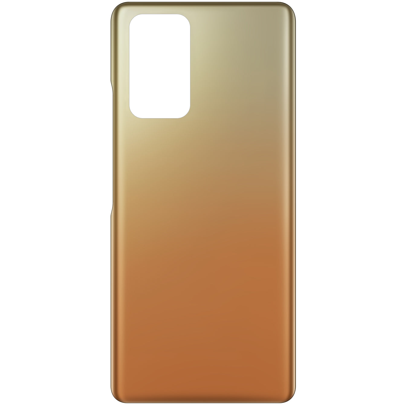 Couvercle de batterie compatible avec Xiaomi Redmi Note 10 Pro, Or