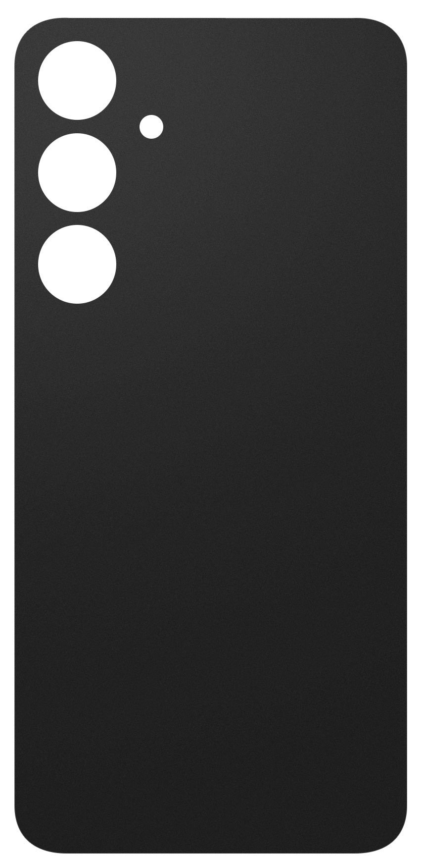 Cache Batterie compatible avec Samsung Galaxy S24+ S926, Noir