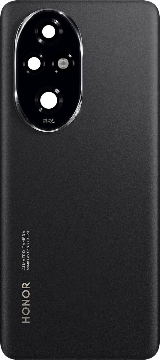 Couvercle de batterie Honor 200 Pro, noir, Service Pack 0235AKNT