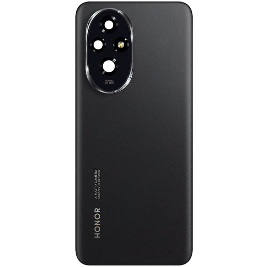 Couvercle de batterie Honor 200, noir, Service Pack 0235AKMV