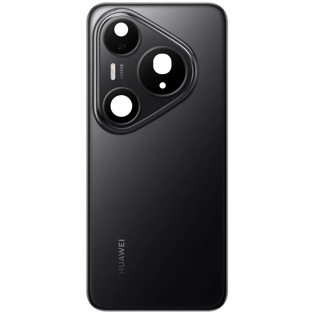 Huawei Pura 80 Pro Battery Cover, Black (Glazed Black), Service Pack 02357AUL