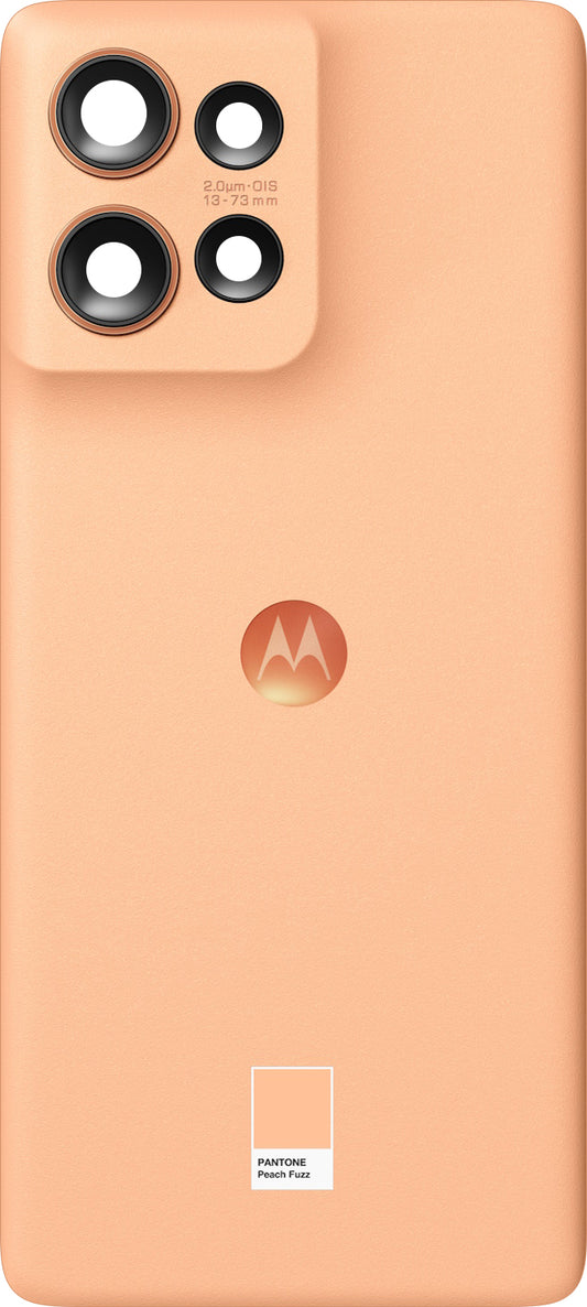 Akku-Abdeckung Motorola Edge 50, Rosa (Pfirsich Fuzz), Service Pack 5S58C24927