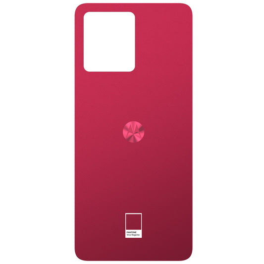 Couvercle de Batterie Motorola Moto G84, Rouge (Viva Magenta), Pack de Service 5S58C23238