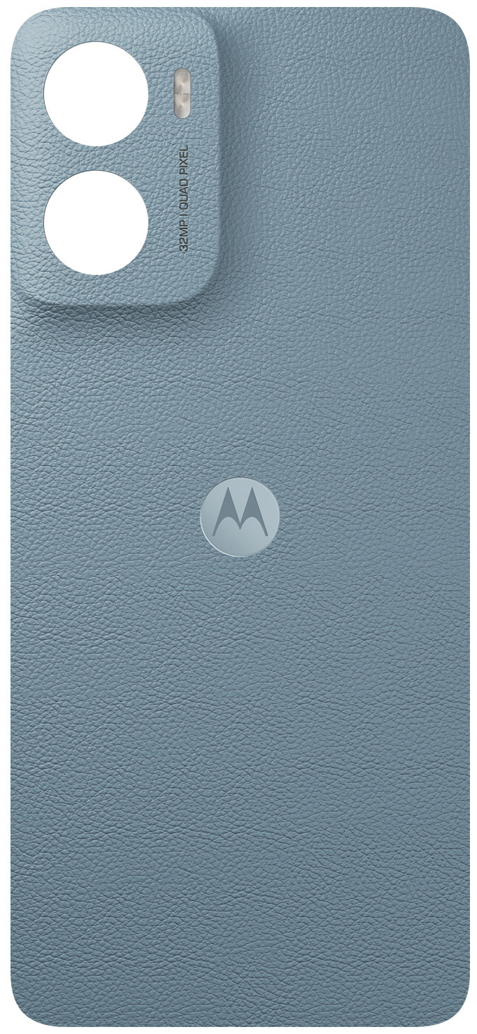 Akkudeckel Motorola Moto E15 / G05, Blau (Misty Blue), Service Pack 5S58C29559