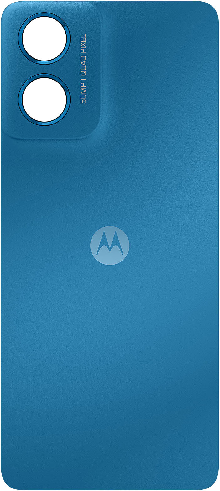 Couvercle de Batterie Motorola Moto G04s, Bleu (Satin Blue), Pack de Service 5S58C24269