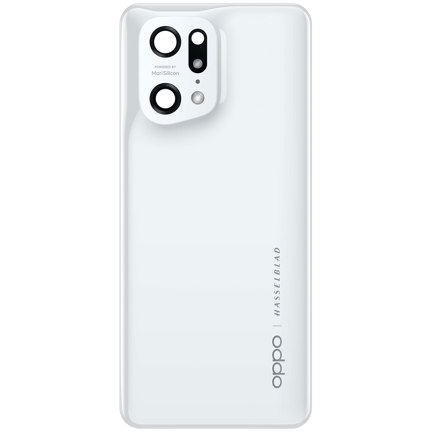 Coque de batterie Oppo Find X5 Pro, Blanc (Ceramic White), Swap 4150008