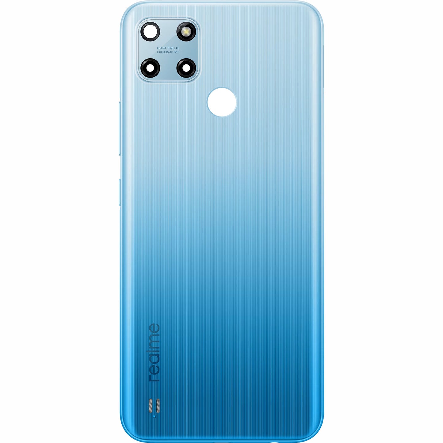 Batteriedeckel Realme C25Y, Blau (Glacier Blue), Service Pack 4909037