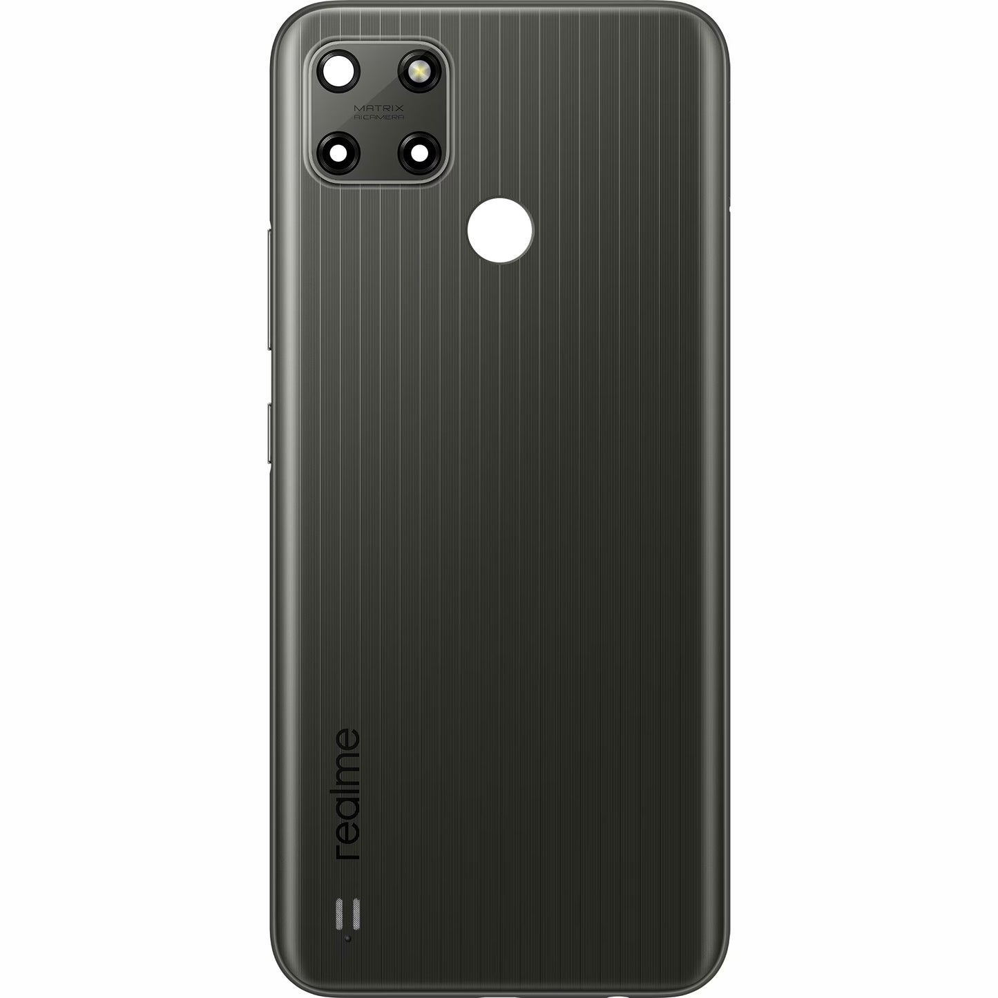 Couvercle de batterie Realme C25Y, gris métal, Service Pack 4909038