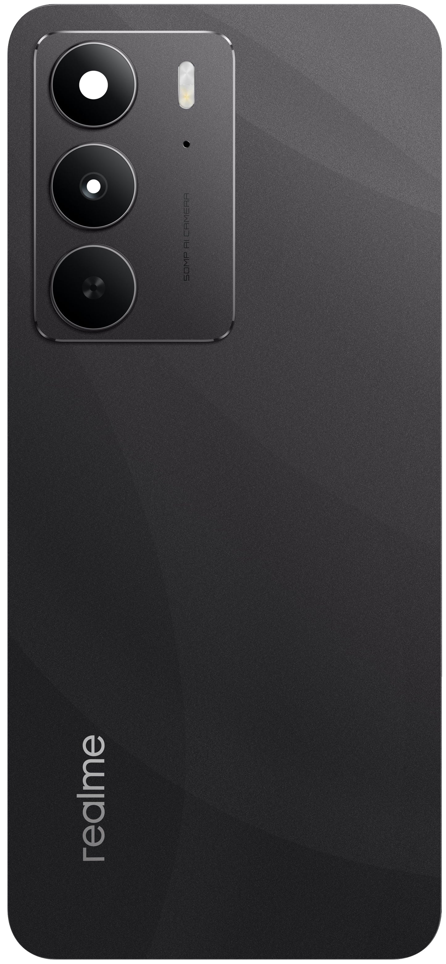Couvercle de Batterie Realme 14x (Inde), Noir (Crystal Black), Service Pack 621033000438