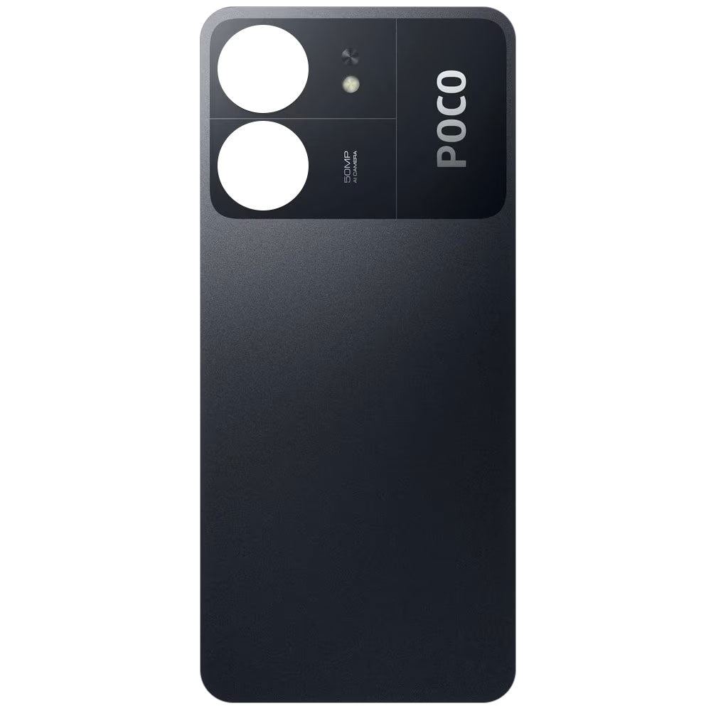 Couvercle de Batterie Xiaomi Poco C65, Noir, Service Pack 1610111001479A