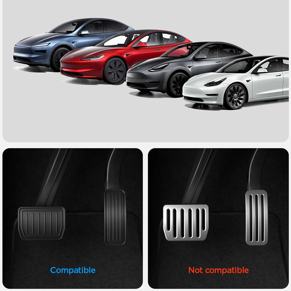 Spigen Stuttgart TO200 Car Pedal Covers for Tesla Y / 3 ACP04510