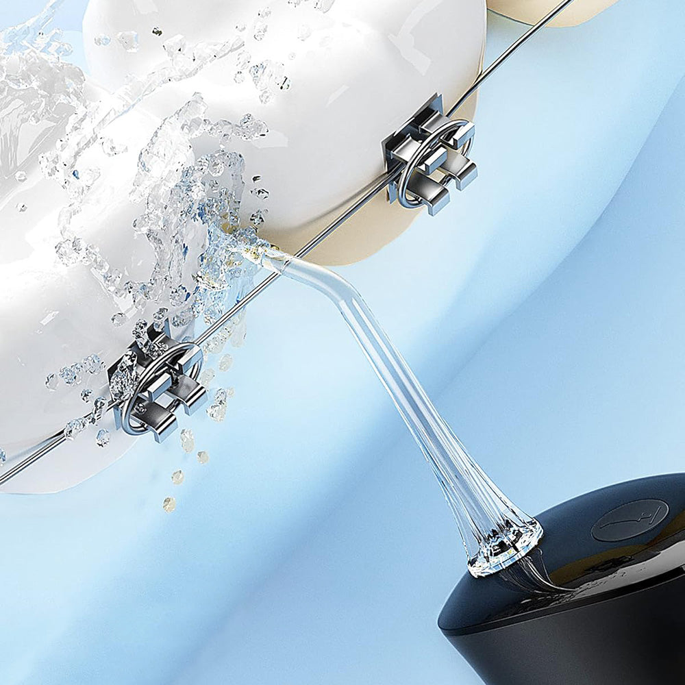 Ersatzkopf für Bitvae C2 / F30 / 304 Munddusche, 4 Stück Set, Transparent