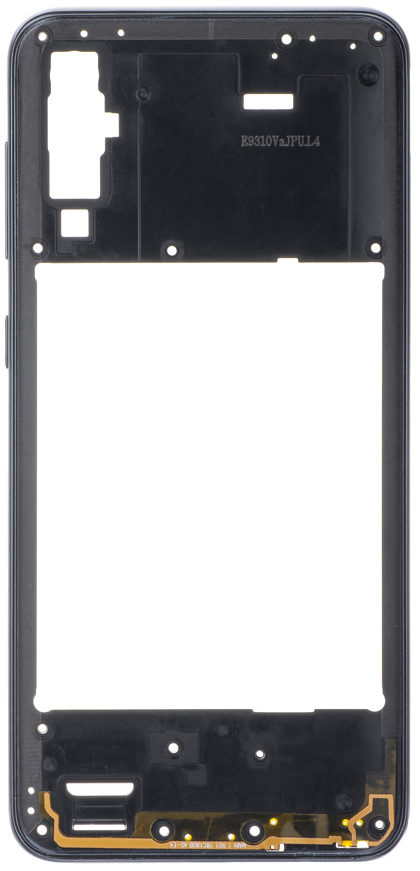 Mittelgehäuse Samsung Galaxy A50 A505, Schwarz