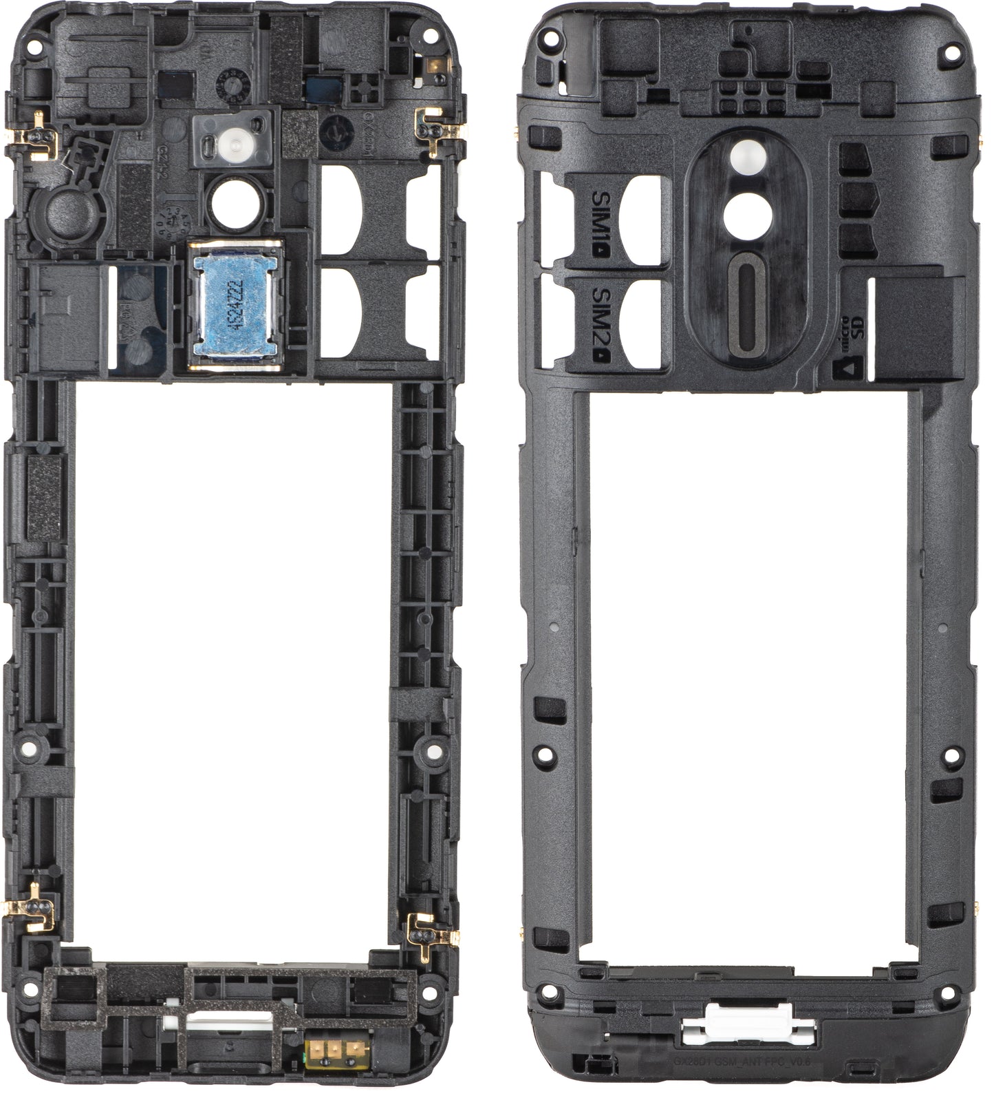 Mittelgehäuse Nokia 230 (2024), Schwarz, Service Pack 286931228