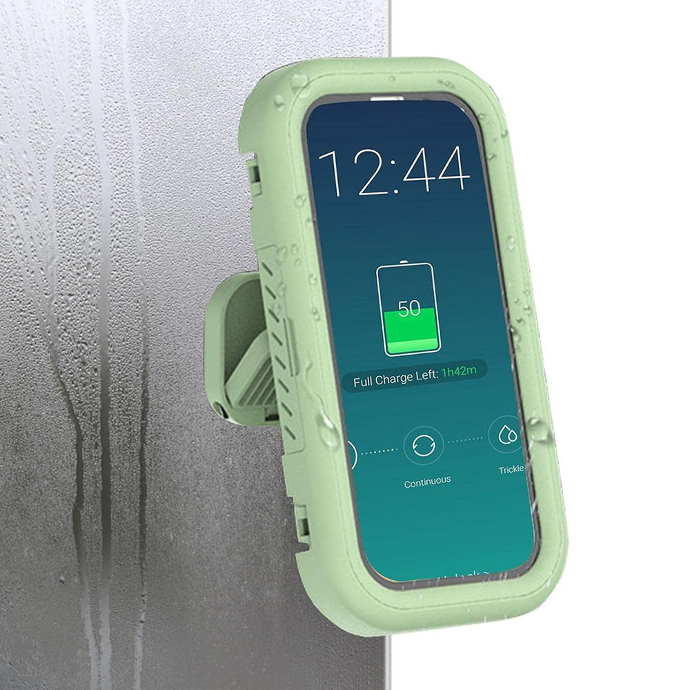 Techsuit LC-999 Wall Case with Touch Membrane for Phone, Waterproof, White Gold