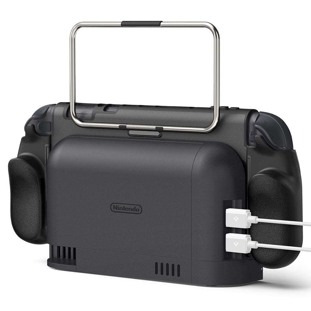 Étui de protection Spigen Dual Grip Pro pour Console Nintendo Switch 2, Noir ACS10196