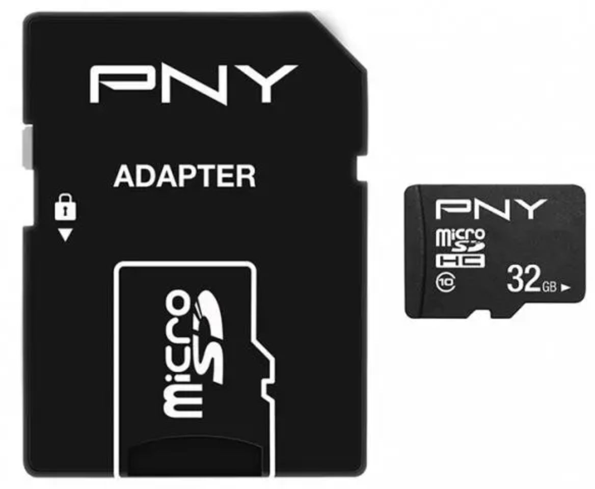 Carte mémoire microSDHC PNY Performance Plus, 32Go, Classe 10, Avec Adaptateur P-SDU32G10PPL-GE